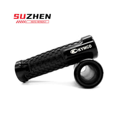 High Quality Motorcycle Accessories Handle grips handlebar grip For KYMCO DownTown 350 300i Xciting 250 CK250T 300 K-XCT - Black