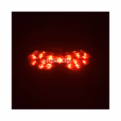 For Kawasaki Z1000 Z1000SX  Z 1000 2010 2011 2012 2013 Motorcycle Rear Tail Light Brake Turn Signals Integrated LED Light - Clear