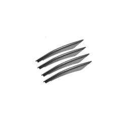 For Mercedes Benz A Class W177 V177 A180 A200 A220 A250 2018-2023+ Car Accessories Front Fog Lamp Decoration Strips Trim - Carbon Fiber