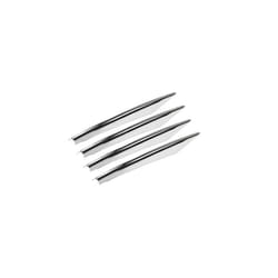 For Mercedes Benz A Class W177 V177 A180 A200 A220 A250 2018-2023+ Car Accessories Front Fog Lamp Decoration Strips Trim - Bright Silver