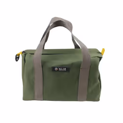 ) Large Capacity Storage Tool Bag Thickened Canvas Electrician Bag Multi-function Canvas Waterproof Heavy Duty - Green-Portab ...