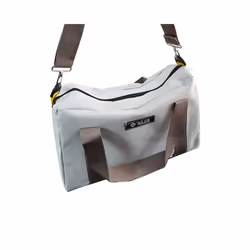 ) Large Capacity Storage Tool Bag Thickened Canvas Electrician Bag Multi-function Canvas Waterproof Heavy Duty - Grey-Shoulde ...