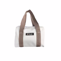 ) Large Capacity Storage Tool Bag Thickened Canvas Electrician Bag Multi-function Canvas Waterproof Heavy Duty - Grey-Portabl ...
