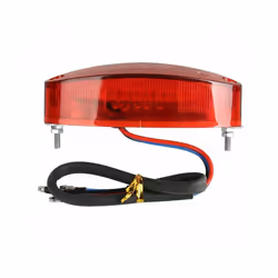 Motorcycle Modified Tail Light Electric Vehicle Rear Tail Light LED Brake Warning Light for Suzuki Harley Davidson Honda - Re ...