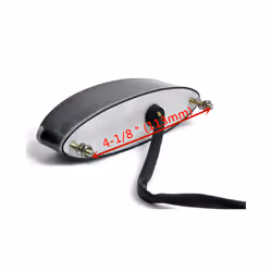 Motorcycle Modified Tail Light Electric Vehicle Rear Tail Light LED Brake Warning Light for Suzuki Harley Davidson Honda - Red