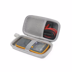Protective for Fluke F101 F106 F107 Storage Bag Multimeter Case Shockproof Carrying Case Zipper Portable - Black