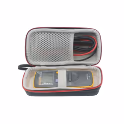 Protective for Fluke F101 F106 F107 Storage Bag Multimeter Case Shockproof Carrying Case Zipper Portable - for grey