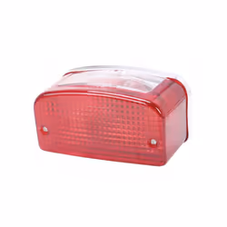 12V Cafe Racer Brake Lights Motorcycle Light Assembly Red Brake Tail Light Rear Light Bulb for Honda CB-1 Sapphire Magna