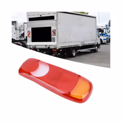 1 pcs Stop Reverse Rear Light Tail Lights Lamp Cover Shell for Lorry Trucks Trailer Lorry Tail Light Cover - A