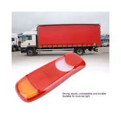 1 pcs Stop Reverse Rear Light Tail Lights Lamp Cover Shell for Lorry Trucks Trailer Lorry Tail Light Cover - A