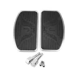 Motorcycle Front Rear Wide Foot Rider Driver Foot Rest Floorboards For Honda Shadow For Yamaha Dragstar For KAWASAKI Vulcan - Rear