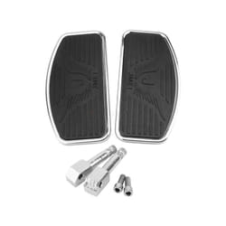 Motorcycle Front Rear Wide Foot Rider Driver Foot Rest Floorboards For Honda Shadow For Yamaha Dragstar For KAWASAKI Vulcan - Front