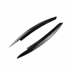 2Pcs Car Headlight Eyebrow Eyelids Stickers Trim Cover for Volkswagen VW GOLF 6 VI MK6 GTI GTR GTD 2008 - 2013 Accessories - ...