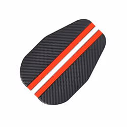 Car Rearview Mirror Rain Eyebrow Carbon Fiber Sun Visor Shade Cover Universal Auto Rear View Mirror Rainy Shield Guard - 2pcs ...