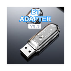 Bluetooth Transmitter Receiver 3 in1 Jack Wireless Adapter 3.5mm Audio AUX Adapter For Car Audio Music Aux Handsfree Headset - R10 5.3USB