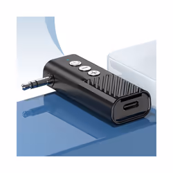 Bluetooth Transmitter Receiver 3 in1 Jack Wireless Adapter 3.5mm Audio AUX Adapter For Car Audio Music Aux Handsfree Headset - D28 5.3USB