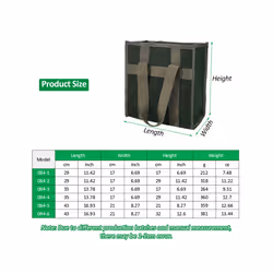 Large Thickened Wear-resistant Maintenance Tool Storage Bag Multifunctional Portable Tool Bag Large Capacity Canvas Bag - 084-4
