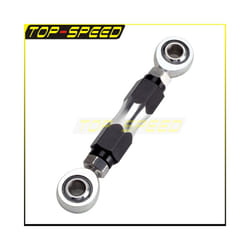For Harley Dyna FXDC Street Bob Softail M8 Breakout Fat Boy Custom FLSTC Mid Control Motorcycles CNC Gear Shifter Linkage - black chrome