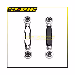 For Harley Dyna FXDC Street Bob Softail M8 Breakout Fat Boy Custom FLSTC Mid Control Motorcycles CNC Gear Shifter Linkage - Black