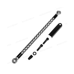 For Harley Davidson Electra Street Tour Glides Trikes 1980-2022 Road King Motorcycle Gear Lever Shift Linkage Shifter Fatboy - black