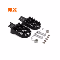 Motorcycle Aluminum Foot Pegs Footpeg Pedals FootRest For HONDA CRF50 CRF70 CRF110 XR50 XR70 XR110 Most Chinese Pit Dirt - Bl ...