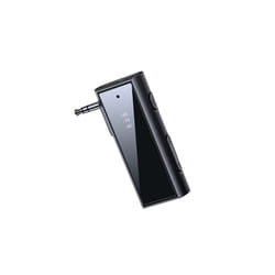 Bluetooth 5.0 Receiver Transmitter CD Music Wireless Audio Adapter with HD Mic Support TF Card 3.5mm AUX Jack for Car Kit - Black