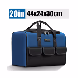 New 2023 Tool Bag with 30% More Capacity Waterproof Multi Pockets Tool Organizer Tool Pouch for Electrician Tools - 20