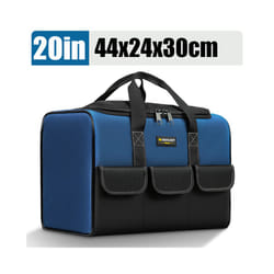 New 2023 Tool Bag with 30% More Capacity Waterproof Multi Pockets Tool Organizer Tool Pouch for Electrician Tools - 20
