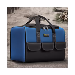 New 2023 Tool Bag with 30% More Capacity Waterproof Multi Pockets Tool Organizer Tool Pouch for Electrician Tools - 17