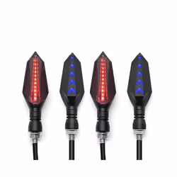 New Indicator Light Motorcycle Flasher LED Turn Signal Lights Lamp For KAWASAKI Z900 Z650 Z800 NINJA 250 300R 300 Z250 Z300 - ...