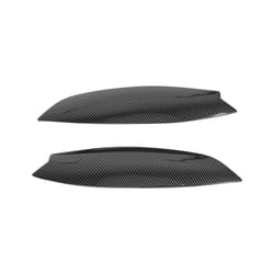 For VW GOLF 5 MK5 Volkswagen Golf5 2005-2007 Car Headlights Eyebrow Eyelids Cover Carbon Fiber Sticker Decorative Accessories - Carbon Look