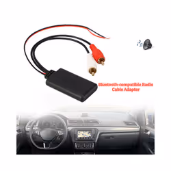 Car Wireless Bluetooth-compatible Receiver Module AUX Adapter Sound Music Audio Stereo Receiver for 2RCA Interface Audio - AUX and USB