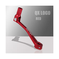 Motorcycle CNC Aluminum Folding Gear Shift Lever For Kayo Apollo Bosuer 110 125 140 150 160 250cc Dirt Bike Pit Bikes Gear - QX Red