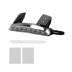 Fender Edge Red LED Motorcycle Accessories Cafe Racer Motorcycle Lights Rear Brake Tail light for XL 883 1200 - Transparent Cover