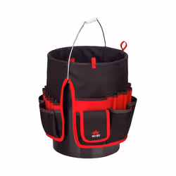 Bucket Organizer Pouch Storage Bag 42 Grids Pocket Gardening Tool Bag Garden Tool Pouch Hand Tool Bag Planting Props Basket - ...
