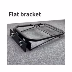 Motorcycle Backrest Tailbox Bracket Metal Rear Rack Electric Vehicle Universal Luggage Bracket Shelf Motorcycle Accessories - ...