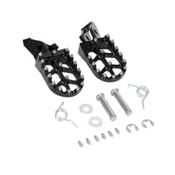 Motorcycle Footpeg Footpedal Footrest Foot Pegs For Sur-Ron Surron Ultrabee Ultra Bee Off-Road Electric Vehicle Dirt Bike - Black