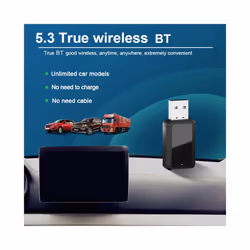FM02 Car Bluetooth 5.3 Charger FM Transmitter Mini USB FM Transmitter Receiver Auto Wireless Audio Adapter For Car FM Radio - FM01