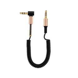 3.5mm Jack Audio Cable AUX Speaker Cable Car Headphone Male to Male Adapter,1.5M Retractable Suitable For Xiaomi Samsun - About 150cm, Car Audio Cable