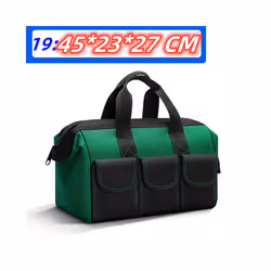 1PC Tool Bag Multifunctional Storage Electrician Wear Resistant Thickened Canvas Portable Electrician Woodworking Tool Bag -  ...