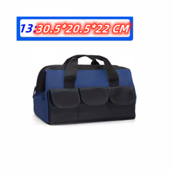 1PC Tool Bag Multifunctional Storage Electrician Wear Resistant Thickened Canvas Portable Electrician Woodworking Tool Bag -  ...