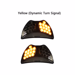 Motorcycle Tail Light Amber Turn Signal LED Red Stop Brake Rear TailLight For Honda CBR600F/F4/F4i 2004 2005 2006