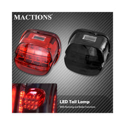 LED Brake Tail Light For Harley Dyna Fat Boy FLSTF Night Train FXSTB Softail Sportster Road King Electra Glide Road Glide