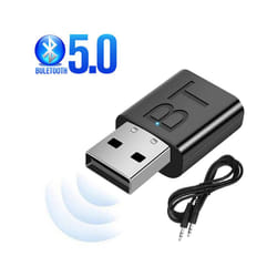 Wireless Audio Transmitter Receiver 2 In 1 Adapter with 3.5mm Cable for Car TV Earphone Speaker Aux Bluetooth-Compatible