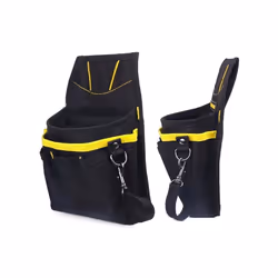 Oxford Tool Pocket Belt Small Pocket Tool Bag Heavy Duty Professional Waist Work for Electricians Technician M4YD