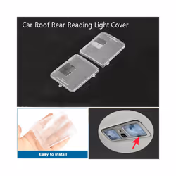 Car Roof Rear Dome Map Reading Light Cover Vanity Lamp Lens for Toyota Camry Aurion V50 2012-2017 8139406030 81393-06030