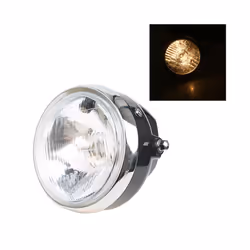 5.8 Inch Motorcycle Headlight Round Headlamp High Low Beam 12V Lamp Lighting Universal For Honda Suzuki Yamaha Harley Cafe