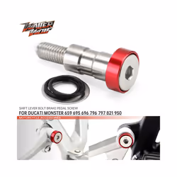 Gear Shift Lever Bolt Rear Brake Pedal Screw For DUCATI MONSTER 659 695 696 796 797 821 937 950 1100 1200 Motorcycle Accessor ...