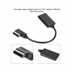 AMI MMI MDI Wireless Aux compatible Adapter Auto  Cable for AUDI Q5 A5 A7 R7 S5 Q7 A6 L A8L2008-2012