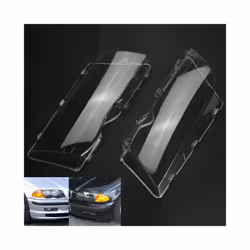 For BMW E46 4Doors 1998-2001 Car Headlight Clear Lens Headlamp Clear Cover for BMW E46 318i 320i 323i 325i 328i Auto Accessories